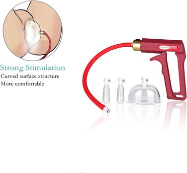Секс-іграшка для жінок Jinqian: стимулятор сосків, вакуумний насос, набір для пар, BDSM