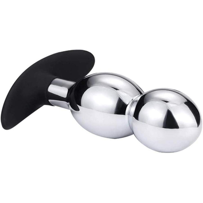 Анальний дildo з нержавіючої сталі для дорослих - SM іграшки для жінок та чоловіків