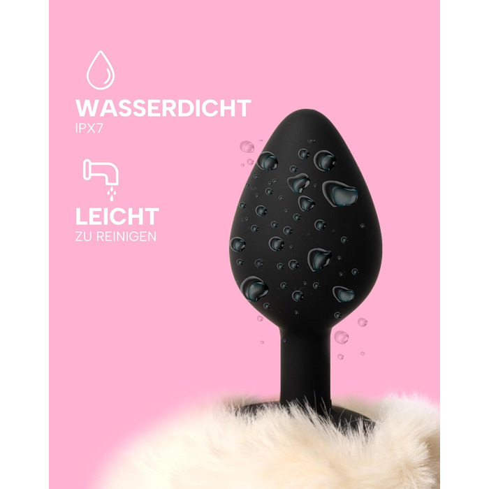 Анальний вібратор Be My Bunny з пультом, 10 режимів, USB-зарядка для чоловіків та жінок