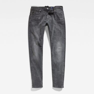 Чоловічі вузькі джинси G-STAR RAW Lancet Skinny сірого кольору Faded Blade, 29W / 32L