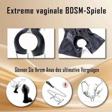 Жіночий шкіряний боді для БДСМ: шкіряний костюм, боді-сукня, аксесуари для рольових ігор, шкіряний ролевий костюм, чорний, XL