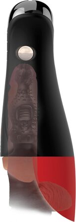 Мастурбатор PDX Elite Fuck-O-Matic Pro XL, коричневий, 34.9 см