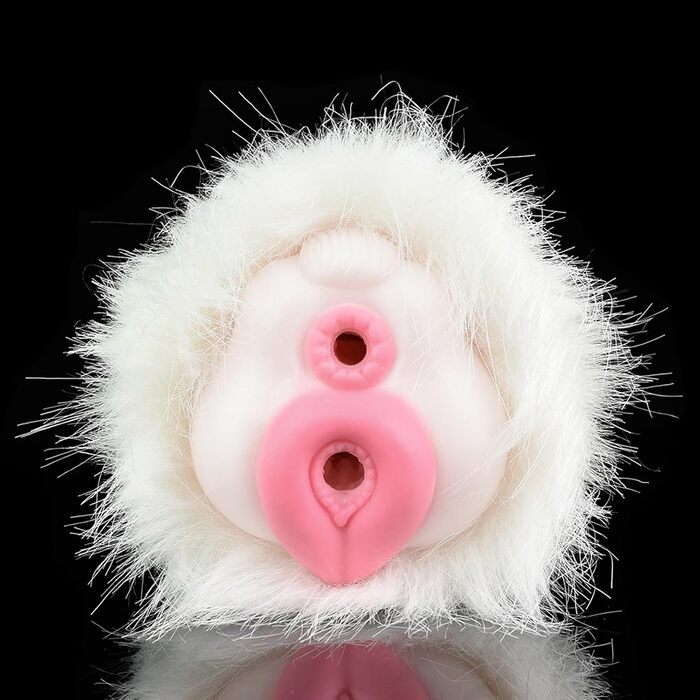 Реалістичний мастурбатор для чоловіків з анатомічною вагіною та анальним тунелем, великий, монстр