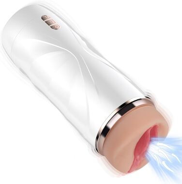 Автоматичний мастурбатор з 10 вібраціями та 5 режимами стимуляції для чоловіків