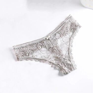 Сексуальні жіночі труси-танга з мереживом, 3 шт./набір, низька талія, безшовні G-стрінги, червоний колір, розмір XL