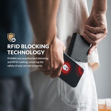 Шкіряний гаманець-картхолдер VULKIT з RFID-захистом, Pop-Up системою, відділенням для купюр, монет та вікном для ID, чорний