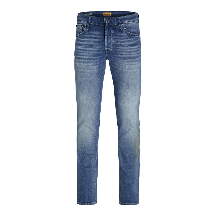 Чоловічі джинси Jack & Jones Slim Fit JJIGLENN синього кольору, denim