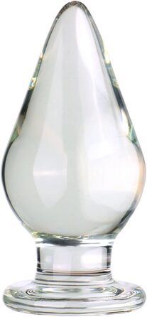 Скляний анальний плагін Hrekssi XXL (діаметр 45/75/80 мм) - для чоловіків та жінок