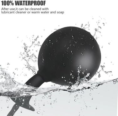 Надувний анальний плагін 15 см для жінок та чоловіків. Іграшка для вагінального розширення та масажу простати. Еротичні товари для дорослих