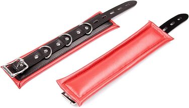 Набір наручників та кайданків для ніг Hanyi Leder з м'якою підкладкою, Bondage, іграшки для дорослих для жінок та чоловіків