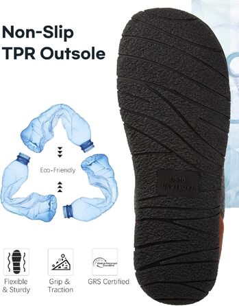 Чоловічі в'язані тапочки LongBay з ефектом пам'яті (Memory Foam), дихаючі домашні капці для будь-якої пори року, сині, розмір 44 EU