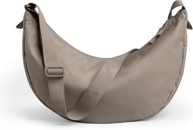 Водонепроникна сумка-кросбоді GOT BAG Moon Bag у формі півмісяця, великий розмір (Seal Monochrome, Large)