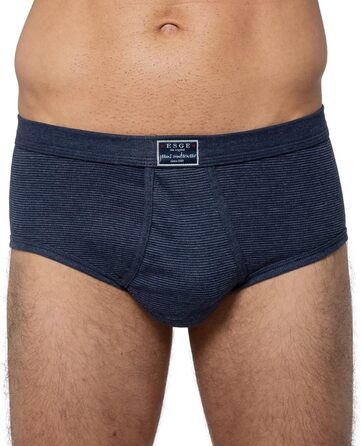 Чоловічі труси-боксерки ESGE (5 шт.) з бавовни – зручні та комфортні, без бічних швів, для щоденного використання (L, темно-синій)