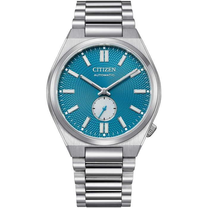 Чоловічий наручний годинник Citizen Analog Automatik 32027967, синій циферблат, механічний