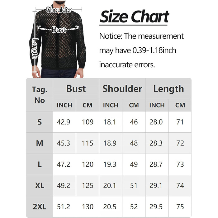 Футболка AIEOE для чоловіків, сітка, прозора, чорна (L)