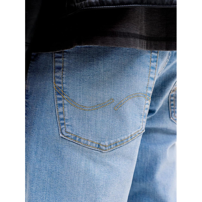 Чоловічі джинси Slim Fit Jack & Jones JJIGLENN JJORIGINAL SQ 330 NOOS, синій денім, 32W/32L