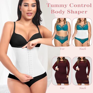 Корсет для талії жіночий, вашіть трейнер, модель #2, білий, 3XL