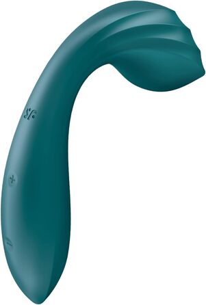 Vibrator Satisfyer Mini Wand-er Connect App: Масажер для тіла з Bluetooth та App-керуванням, водонепроникний (IPX7), для стимуляції G-точки та клітора, для жінок (Турквіс)