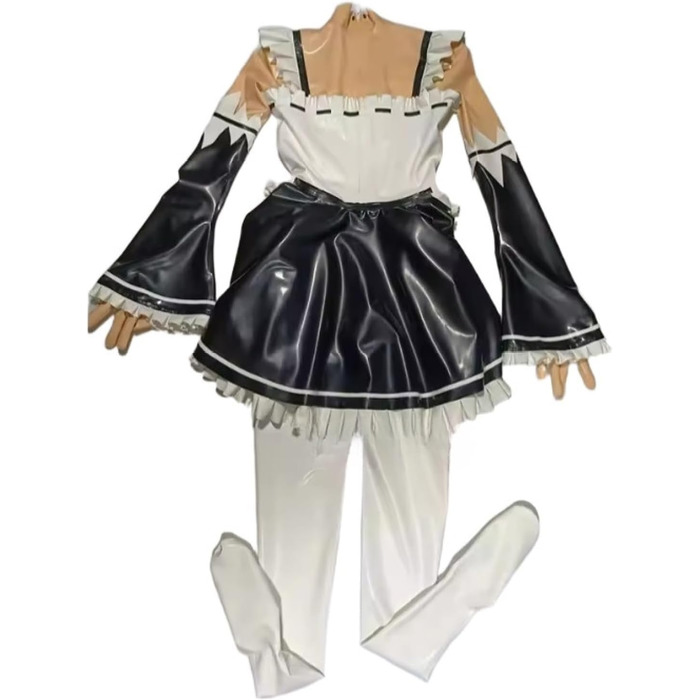 Костюм з латексу DDINGHOONQPODFR для косплею: жіночий/чоловічий, латексний боді, розмір на замовлення, Lolita, 3XL