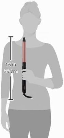 Щипці для завивки волосся BaByliss 19 мм, Warm Black Pink Gold, мережевий шнур 2.5 м
