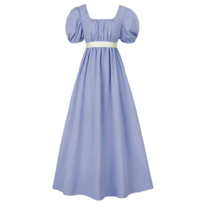 Футболка жіноча Damen Claic Empire-Taille 3XL блакитна світла (1 шт.)