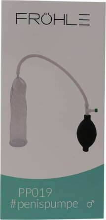 Power Penispumpe Fröhle PP020 – Прозора стандартна помпа для ерекції (1 шт.)
