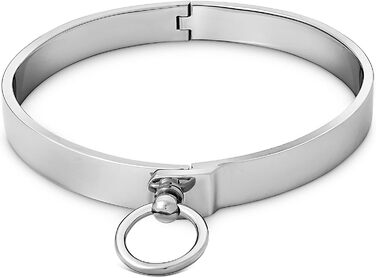 Металевий намисто-нашийник для БДСМ, намисто-кандал, аксесуар для еротики, для чоловіків, жінок, пар. Розміри: 120 мм, 140 мм