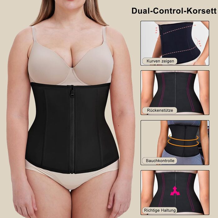 Корсет для талії, боді для схуднення, корсет під груди, боді для живота, корсет для формування фігури, преміум-якість, XL