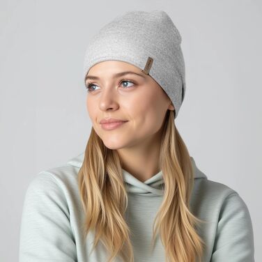 Спортивна шапка Giesswein Merino Cap Gehrenspitze з мериносової вовни, унісекс, легка, колір мармур (один розмір)