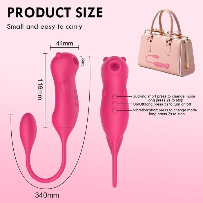 Вібраційний яйце-вібратор TYDAY G-Spot з 10 режимами, стимулятор клітора та ануса, подвійний мотор, секс-іграшка для жінок