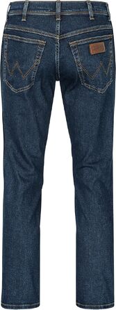 Чоловічі джинси Wrangler Texas Regular Fit Stretch, прямі денімові штани з бавовни, колір Darkstone (Темно-сірий), 34W / 32L
