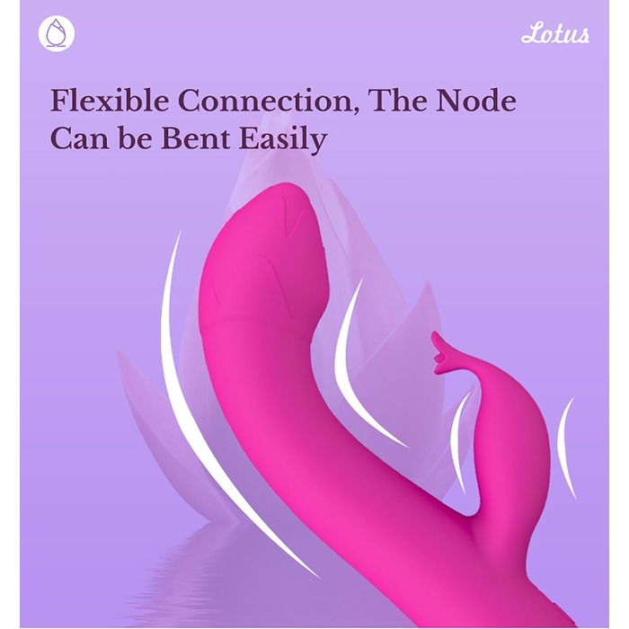 Vibrator PINTLE G-punkt з 7 насадок та 5 вібраційних режимів - Масажний стрижень для жінок