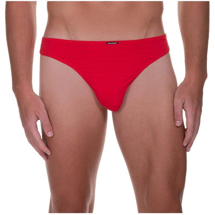Спідня білизна Bruno Banani Checkline 2.0 String - червоний двопак (XXL)