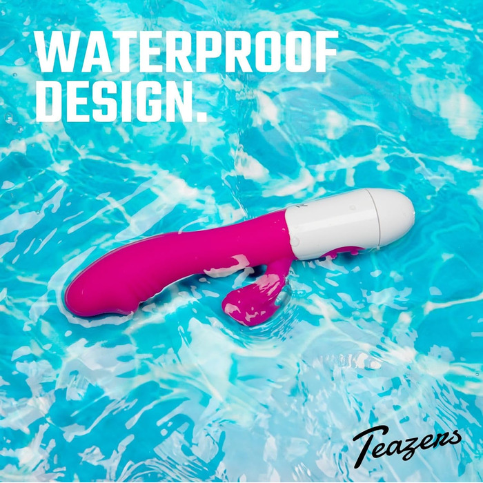 Реалістичний вібратор-кролик Teazers Rabbit Vibrator — рожевий