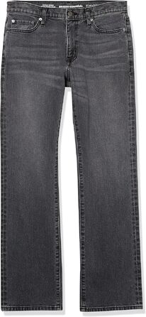Чоловічі джинси Amazon Essentials Bootcut прямого крою, сірий вицвілий колір (31W / 32L)