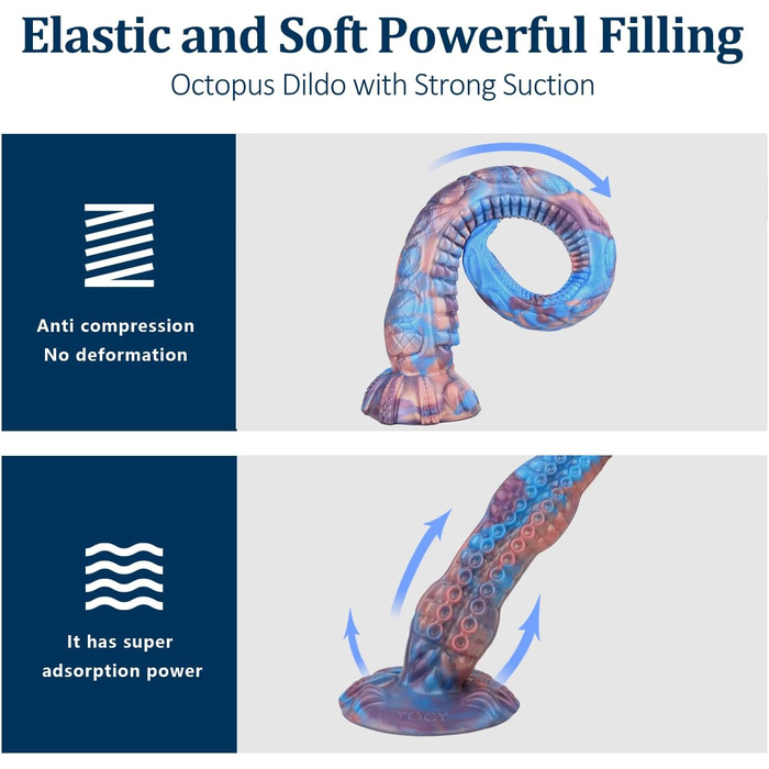 Анальний статевий іграшка-монстр з крапчастим дизайном, силікон, XXL - для чоловіків та жінок