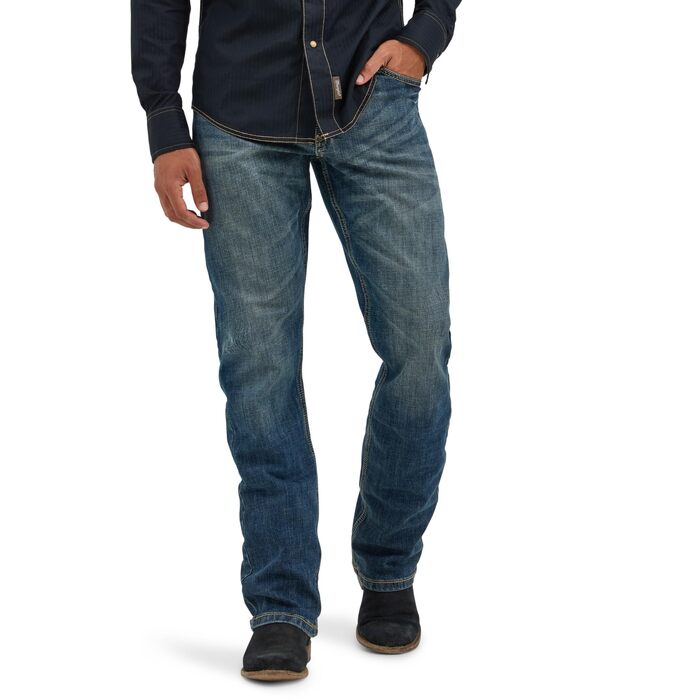 Чоловічі джинси Wrangler Layton Wlt77lyt, сині, розмір 32W / 32L