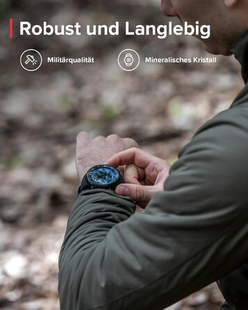 Спортивний багатофункціональний годинник для активного відпочинку Suunto Core All Black (унісекс)