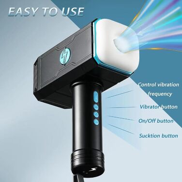 Електричний секс-іграшка YcsLust для дорослих з 7 режимами вібрації та 5 режимами насосу, водонепроникний, портативний