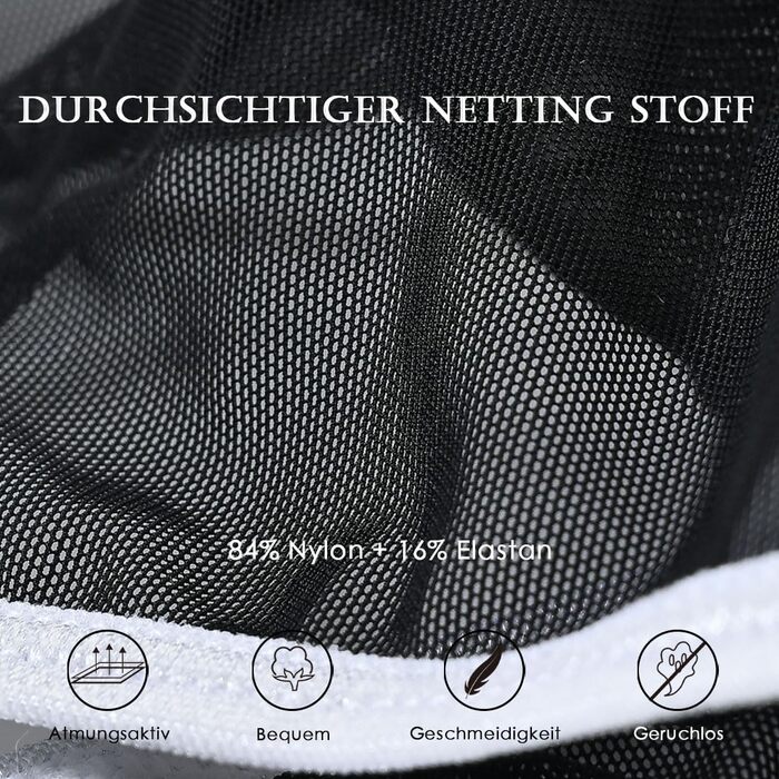 Сексуальна чоловіча білизна BIATWOWR: прозорі труси G-String, дихаюча тканина, м'якість, темно-сірий/чорний, XXL