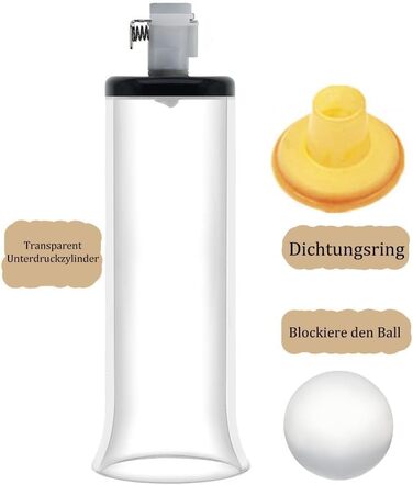 Електрична пеніс-насос Jomyu для чоловіків: збільшення, стимуляція та розтягування. 2-в-1 автоматична вакуумна помпа для стимуляції та розтягування. SM-іграшка для чоловіків