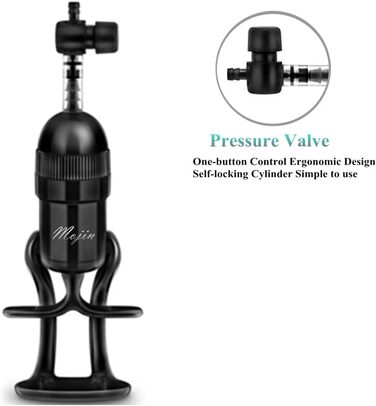 Масажер для інтимної зони Jpscor з 3 насадками для стимуляції клітора та сосків, вакуумний масажер для жінок, сексуальні іграшки для пар