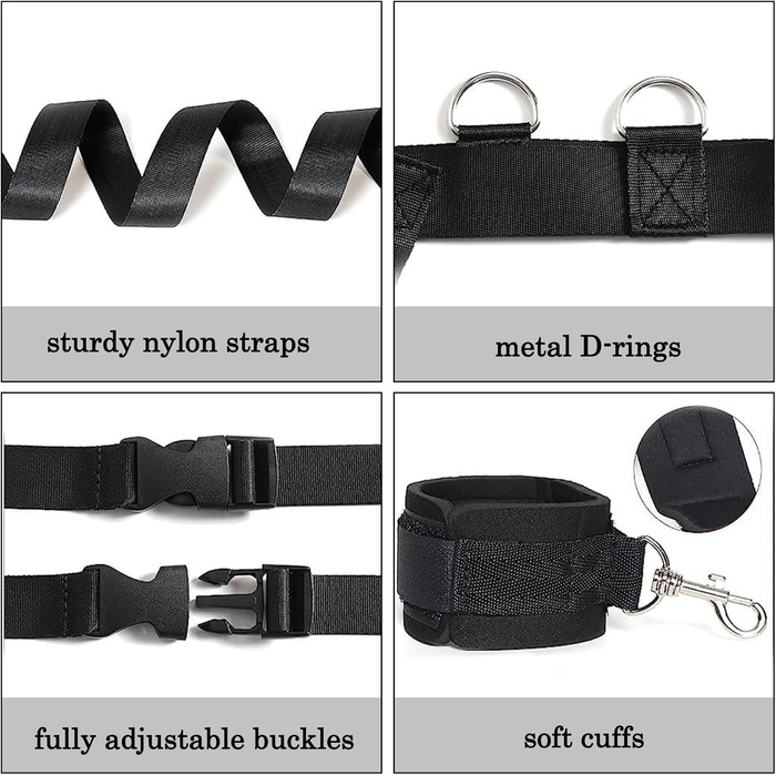 Набір для БДСМ з наручниками, фетиш-іграшки для дорослих, комплект для сексуальних ігор (2023)