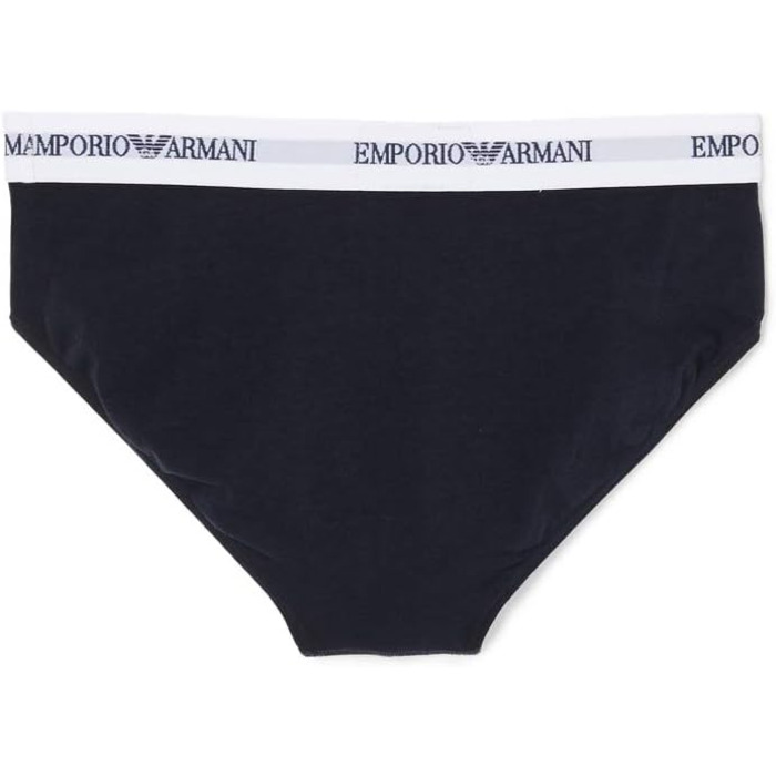 Труси боксер чоловічі Emporio Armani Essential Core Logoband, 2 шт. в упаковці, білий/темно-синій, розмір M