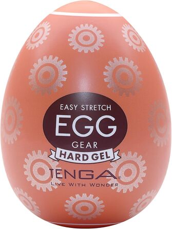 Tenga Ei Gear Stronger Masturbator, Коричневий, Універсальний розмір