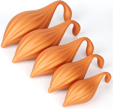 Анальний масажер Axcroo Riesige - великий силіконовий дилда для простати, золото XXL, для чоловіків та жінок