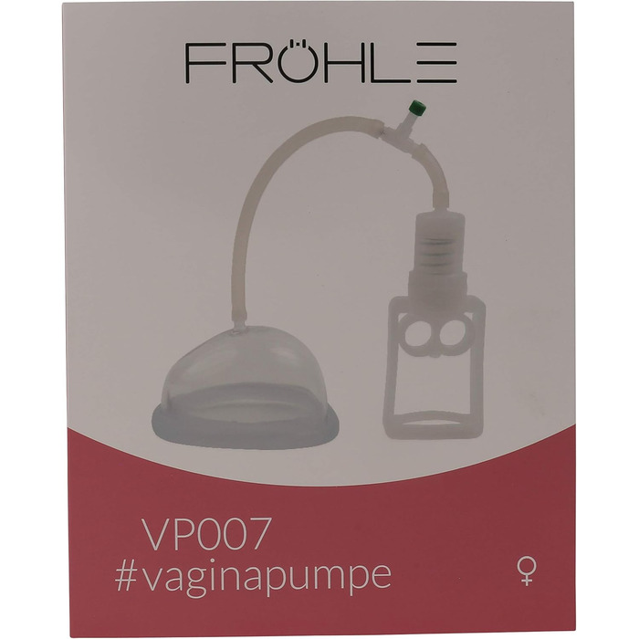 Насос вагінальний Frohle VP007 Solo Professional, прозорий (1 шт.)