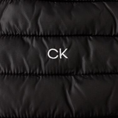 Чоловічий гібридний утеплений жилет Calvin Klein для гольфу, чорно-червоний, розмір M