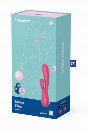 Вібратор для точки G Satisfyer, червоний, 19 см, силікон