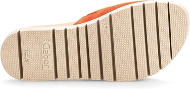 Жіночі шльопанці Gabor Best Fitting, колір Pumpkin (гарбузовий), розмір 44 EU
